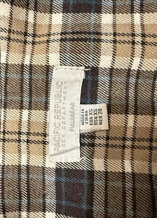 Міні-спідниця жіноча pull&bear в клітинку 3