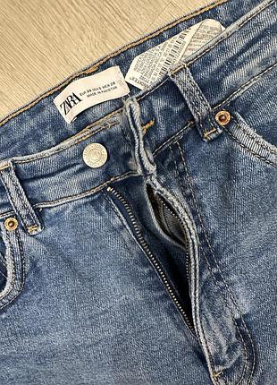 Джинси жіночі zara сині 2