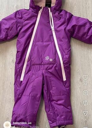 Термокомбінезон для дівчинки 👧 9-12 74-80 см від lupilu