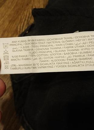 Джинсовые шорты стопроцентный котон 5