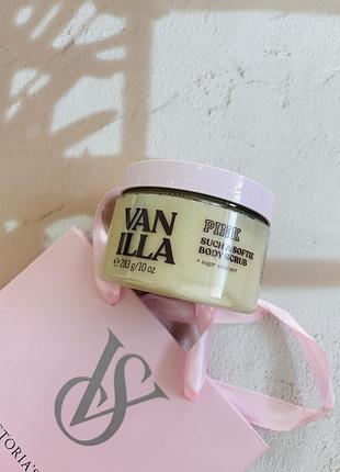 Скраб для тіла vanilla pink victoria’s secret