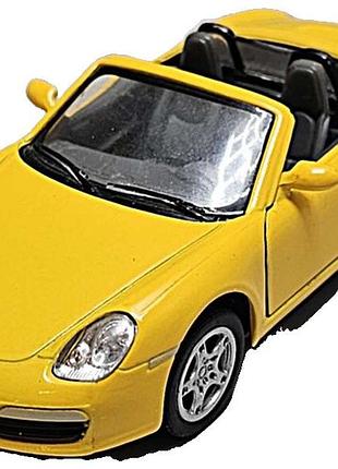 Игрушечная машинка техника б/у kinsmart porsche boxster s kt5302 1:34