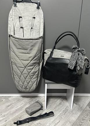 Cybex footmuff soho grey 2
