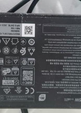 Зарядка для ноутбука lenovo adl 135sl