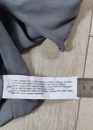 Платье-майка серое s размер pull &amp; bear 3