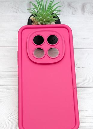 Уценка !!!чехол shock case для xiaomi redmi note 15 pro plus бампер силиконовый розовый уценка !!!