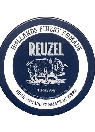 Паста reuzel fiber pomade 35 г — для чоловічого укладання волосся й барбершопу