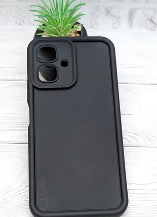Уцінка !!! чохол shock case для tecno spark go 2 (км4) бампер силіконовий колір чорний уцінка !!!