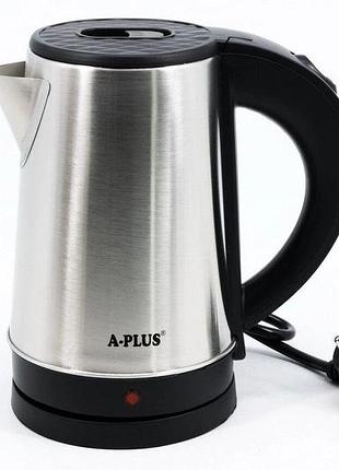 Чайник электрический a-plus ek-2139 0,8 л, нержавеющая сталь, 800 вт