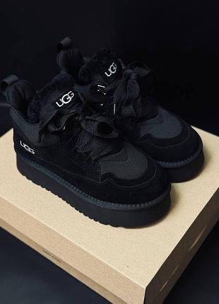 Угги жіночі на платформі угг чорні ugg lowmel australia кращий вибір на зиму дуже теплі зимові уги недорого