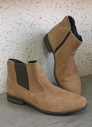 Замшеві унісекс черевики am shoe company