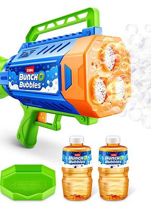 Игровой набор bunch o bubbles серии large - бластер с мыльными пузырями