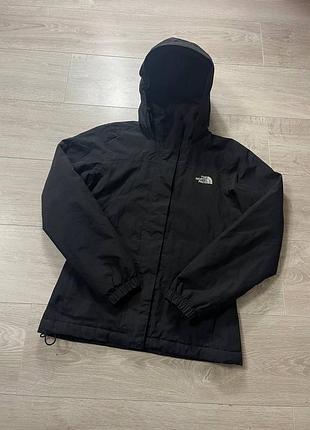 Женская черная куртка the north face hivent