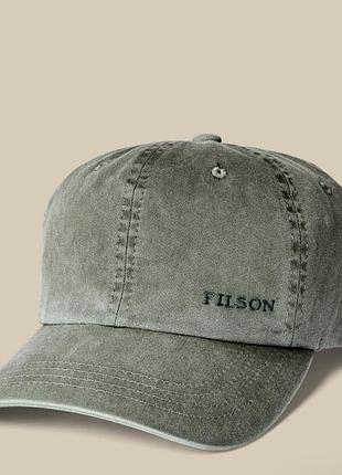 Кепка filson low profile washed оригинал