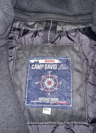 Куртка чоловіча camp david чорна m/l 3