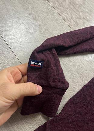Мужская кофта лонгслив superdry 3