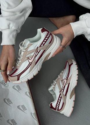 Жіночі кросівки nike initiator beige bordo pink | 36–41