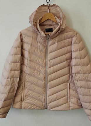 Женский микропуховик куртка marks & spencer (petal pink)