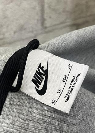 Жіноча кофта nike tech fleece сіра 8