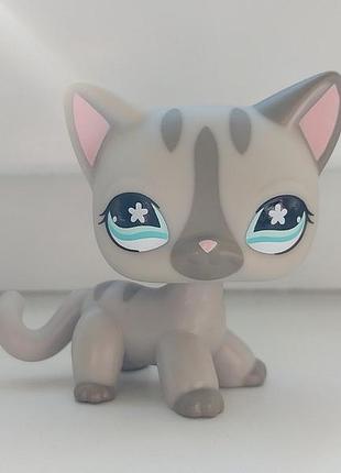 Lps petsop littlest pet shop кошка стоячка серая лпс петшоп пет шоп хозбро стоячки littelest pet shop pet shops petshops hoint шоп буттсшоп фигурки