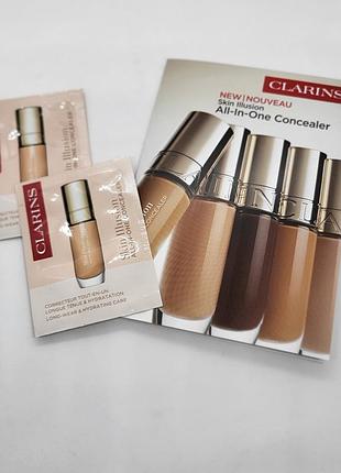 Консилер clarins skin illusion all-in-one concealer
