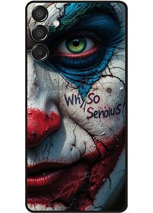 Чехол силиконовый бампер для samsung m15 с рисунком джокер бэтмен