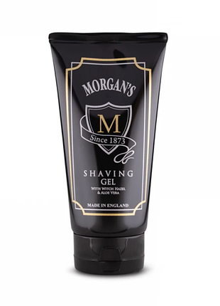 Гель для гоління morgans shaving gel 150 мл — для професійного й домашнього гоління