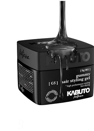 Гель для укладання kabuto hair styling gel gummy 240 мл — для чоловічого укладання волосся й барбершопу