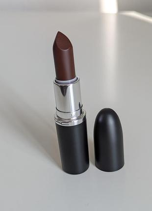 Сатинова помада mac macximal sleek satin lipstick - film noir
