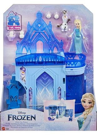 Ігровий набір для дівчинки disney замок принцеси ельзи