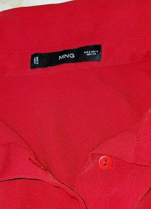 Платье платье mango красное оригинальное 6