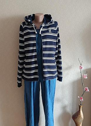 Кофта толстовка реглан соп худи коттон Tommy hilfiger original l-xl
