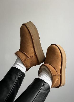 Ugg women's classic ultra mini platform bootie🤎