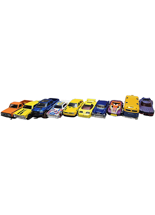 Іграшкова машинка техніка б/в hot wheels набір машинок 10 шт.