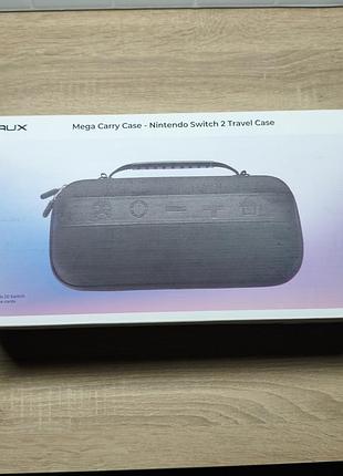 Кейс jsaux mega carry case для nintendo switch / switch 2 / oled
