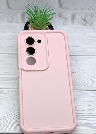 Уцінка !!! чохол shock case для xiaomi redmi 15 4g/5g global 169mm бампер силіконовий світло-рожевий уцінка !!!