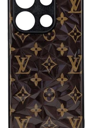 Уцінка !!! чохол prisma для телефона xiaomi redmi note 13 4g бампер скляний малюнок louis vuitton уцінка !!!