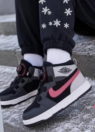 Кроссовки высокие, хайтопы nike. jordan.унисекс.зима или холодный демисезон❗️❤️две модели на выбор!