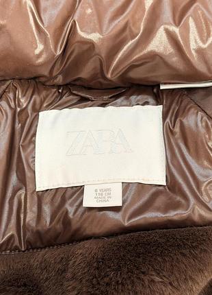 Пуховик zara 4