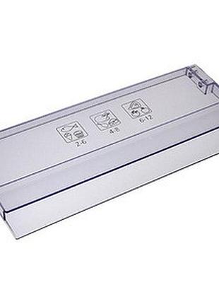 Панель ящика морозильной камеры beko 5906370700 445х190 мм (откидная, нижняя, с пиктограммой)