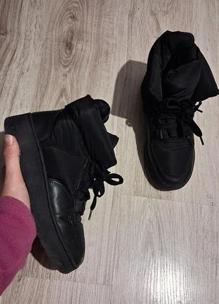 Дутики жіночі h&m чорні 3