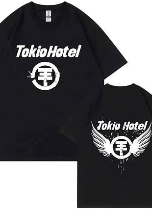 Футболка tokio hotel чорна