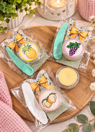 Твердое масло для кутикулы и ногтей с лопаткой