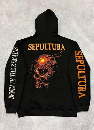 Нова кофта на блискавці sepultura - beneath the remains