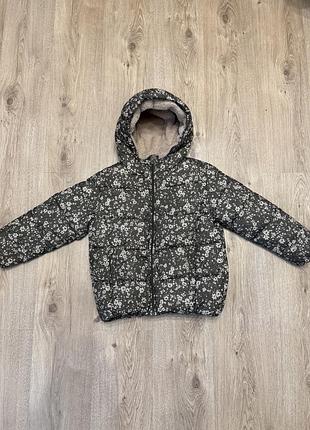 Куртка mango 128 см зима єврозима демі