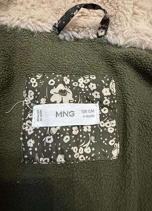 Куртка mango 128 см зима єврозима демі 4