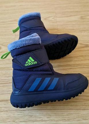 Сапоги зимние детские adidas winterplay с 33 размер (стелька 20.5см) original