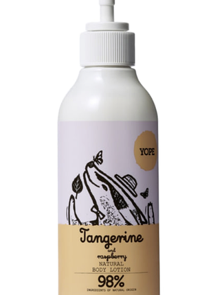 Лосьйон для рук і тіла yope body lotion tangerine & raspberry 300 мл