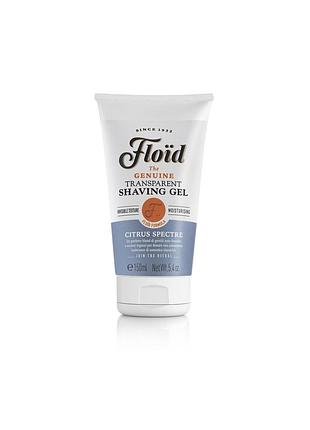 Прозорий гель для гоління floid shaving gel citrus spectre 150 мл — для професійного й домашнього гоління