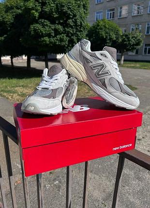 Кросівки чоловічі new balance 990 grey